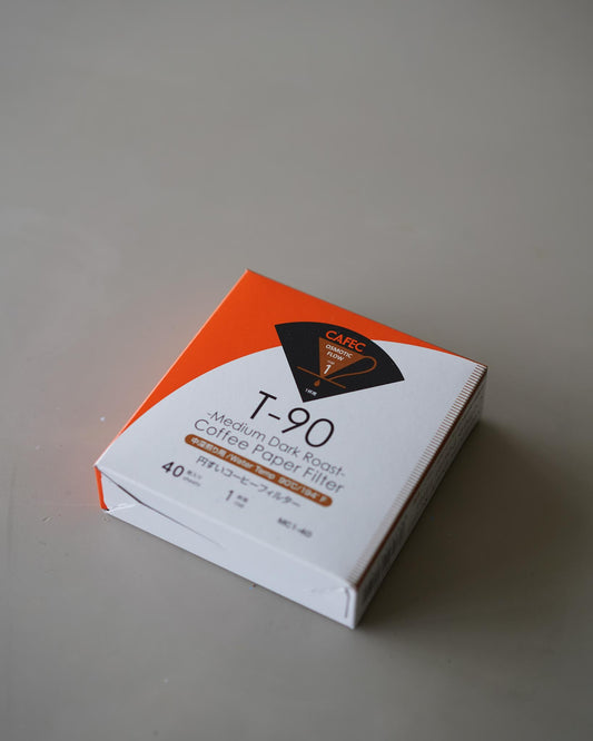 CAFEC Coffee Paper Filter T-90 (40 sheets)