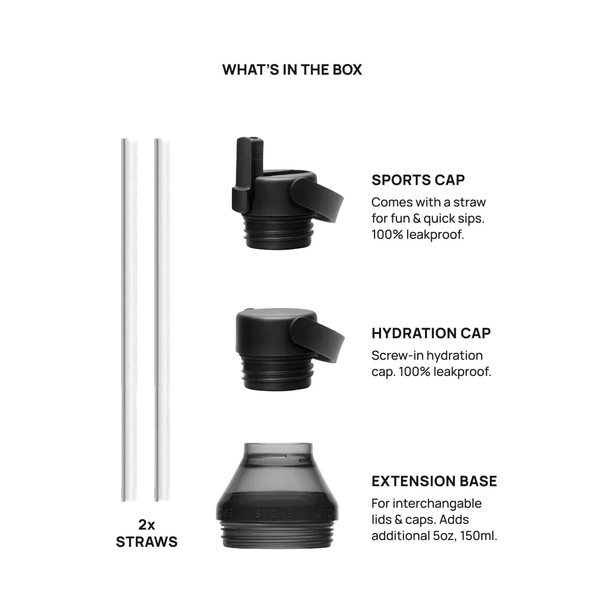 Sttoke cup extension